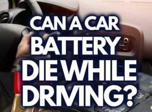 How can a car battery die while driving